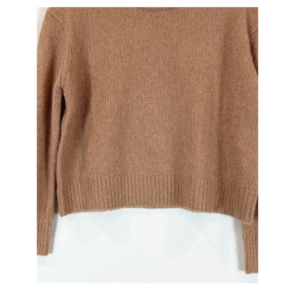 Jenni Kayne Atlas Merino Wool Cashmere Crew Neck Pullover Sweater Size Medium